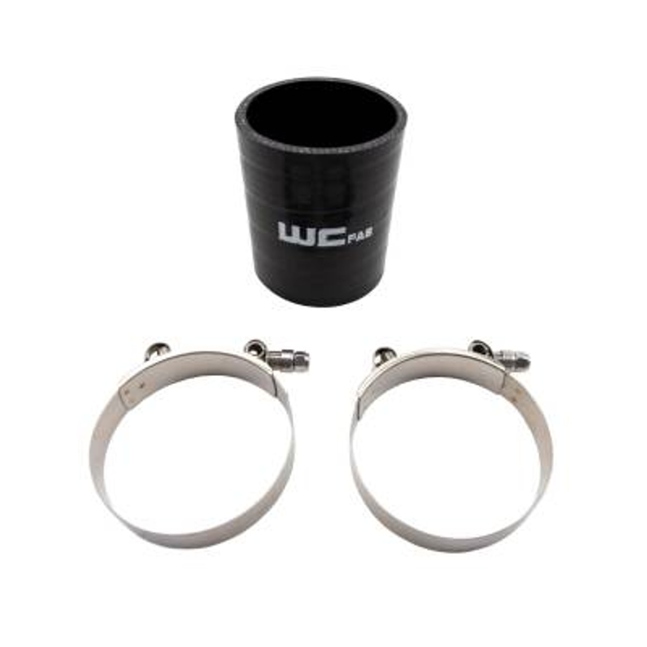 WEHRLI CUSTOM FAB WCF207-104 3" ID X 4" LONG SILICONE BOOT AND CLAMP KIT