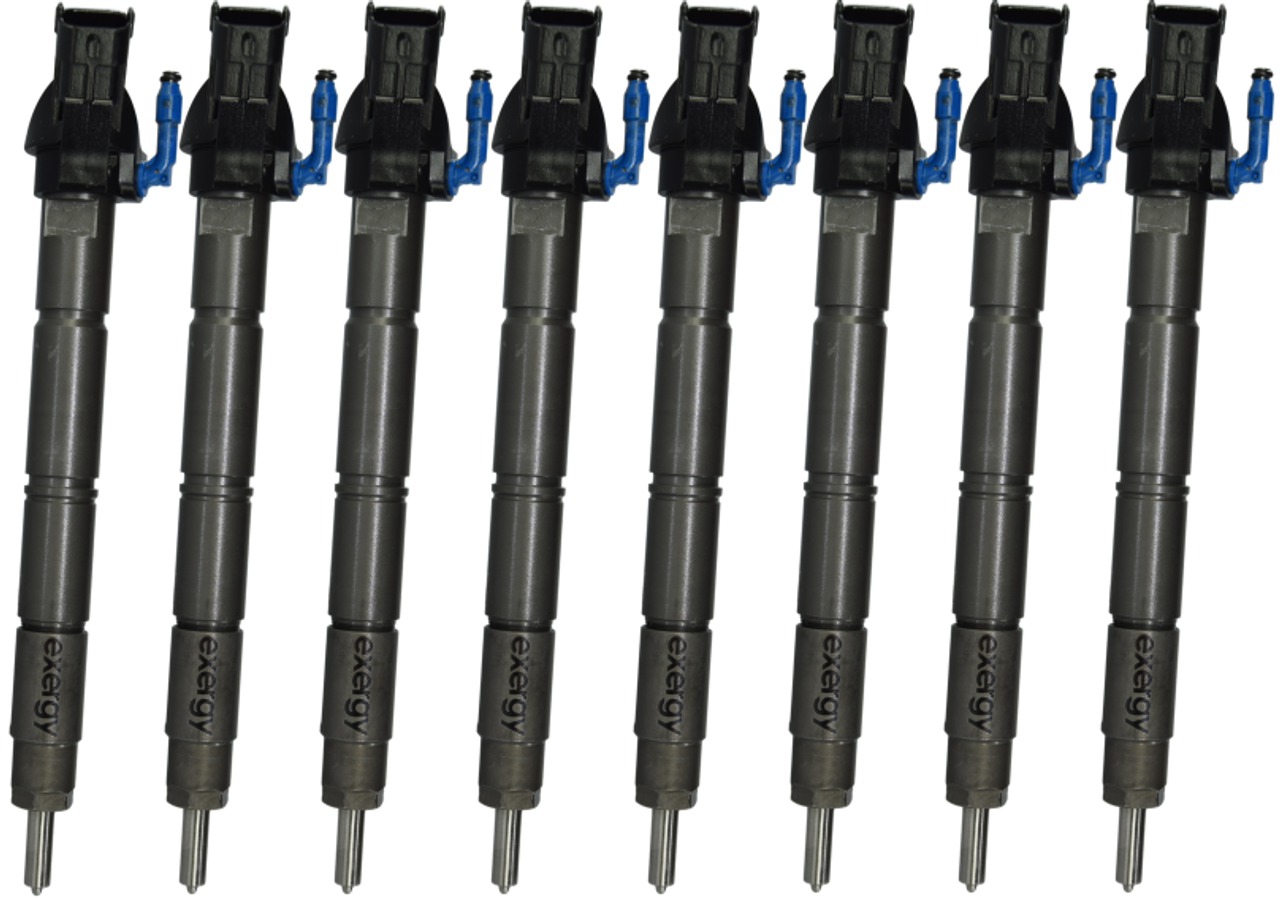 EXERGY E01 40106 REMAN 30% OVER INJECTOR SET 2011–2019 FORD POWERSTROKE 6.7