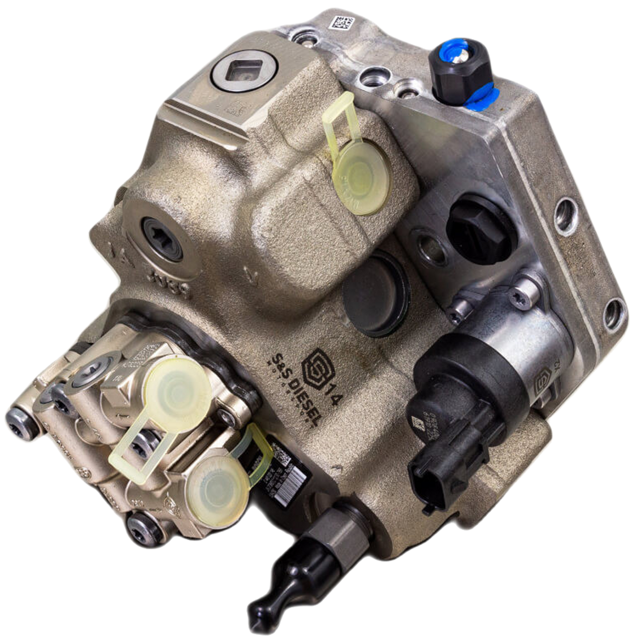 S&S DIESEL CP3-RR-14-HS REVERSE ROTATION 14MM CP3 HIGH SPEED PUMP – UNIVERSAL COMPETITION / DUAL-CP3 SECONDARY (CUMMINS & DURAMAX)