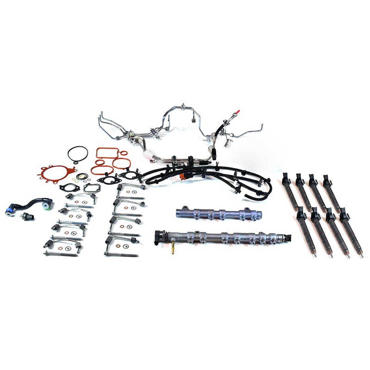 XDP XD613 FUEL SYSTEM CONTAMINATION KIT WITHOUT PUMP FOR 17-19 FORD SUPERDUTY WITH 6.7L POWERSTROKE ENGINE