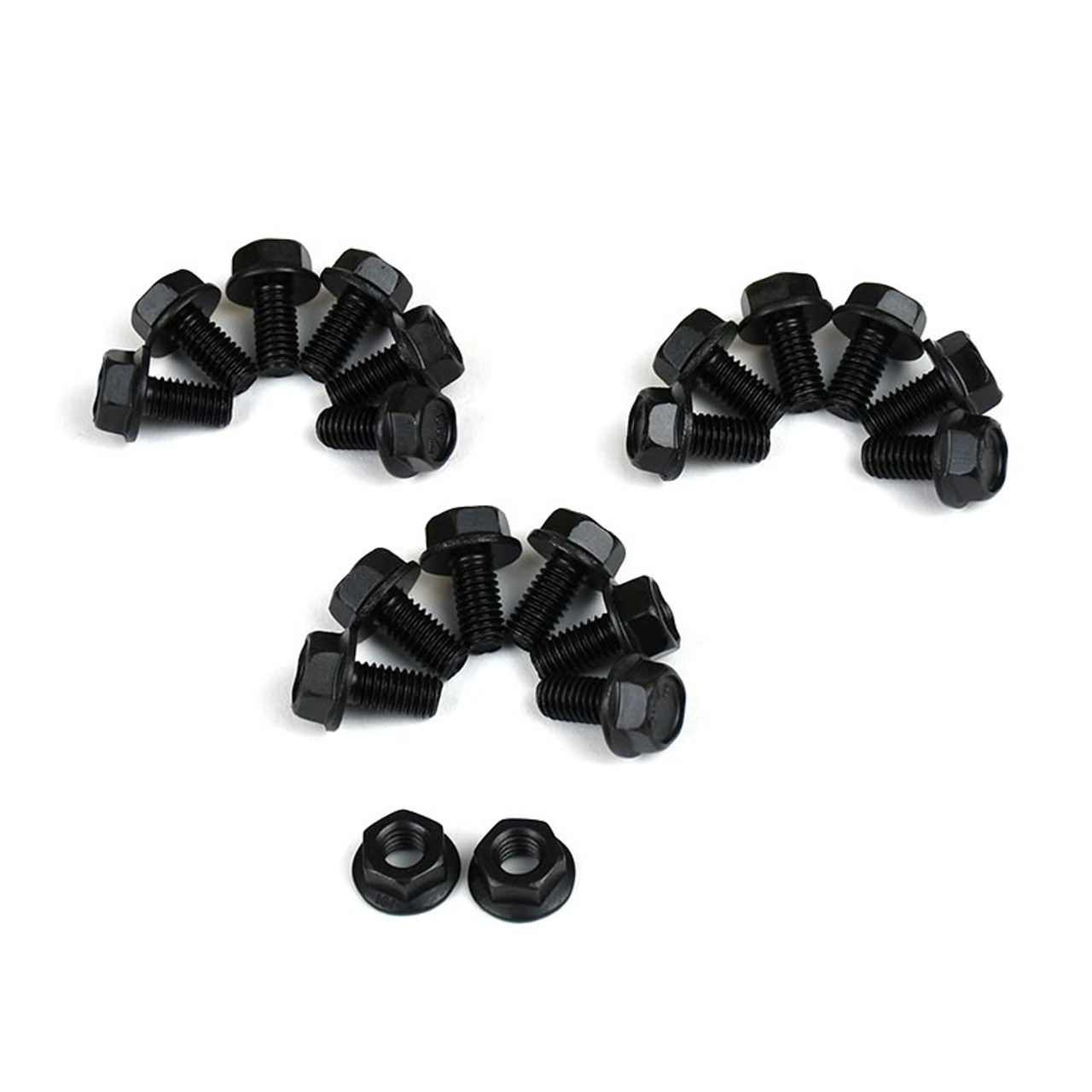 XDP XD624 ENGINE OIL PAN BOLT KIT (BLACK-PHOSPHATE) FOR 01-16 GM 2500/3500HD WITH DURAMAX ENGINE