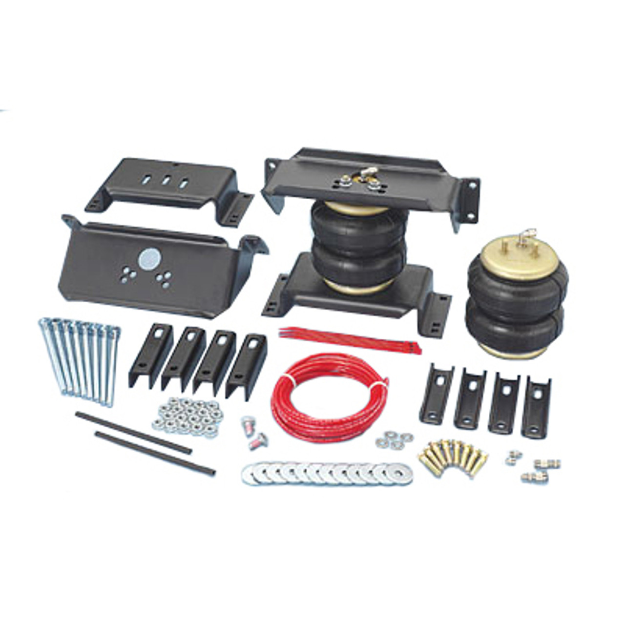 FIRESTONE 2404 RIDE-RITE AIR BAG HELPER SPRINGS 2007.5-2023 DODGE RAM 4500/5500 2WD/4WD (CAB & CHASSIS) & 1999-2023 FORD F-550 2WD/4WD (CAB & CHASSIS)