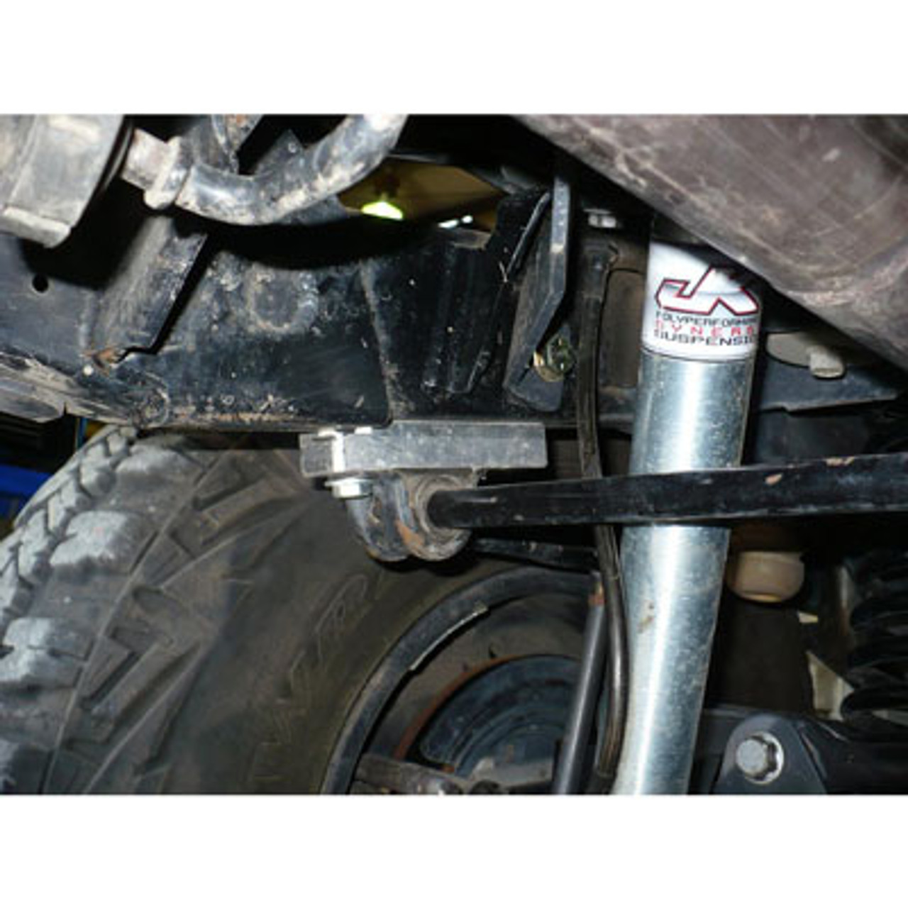 SYNERGY 8086-10 REAR UPPER SHOCK MOUNT AND SWAY BAR RELOCATION BRACKET FOR 07-18 WRANGLER JK/JKU