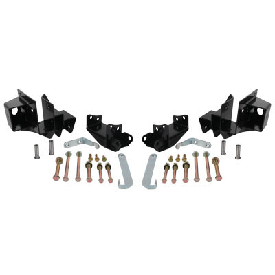 SYNERGY 8581 FRONT LONG ARM FRAME BRACKETS PAIR FOR 03-13 RAM 1500/2500/3500 4X4