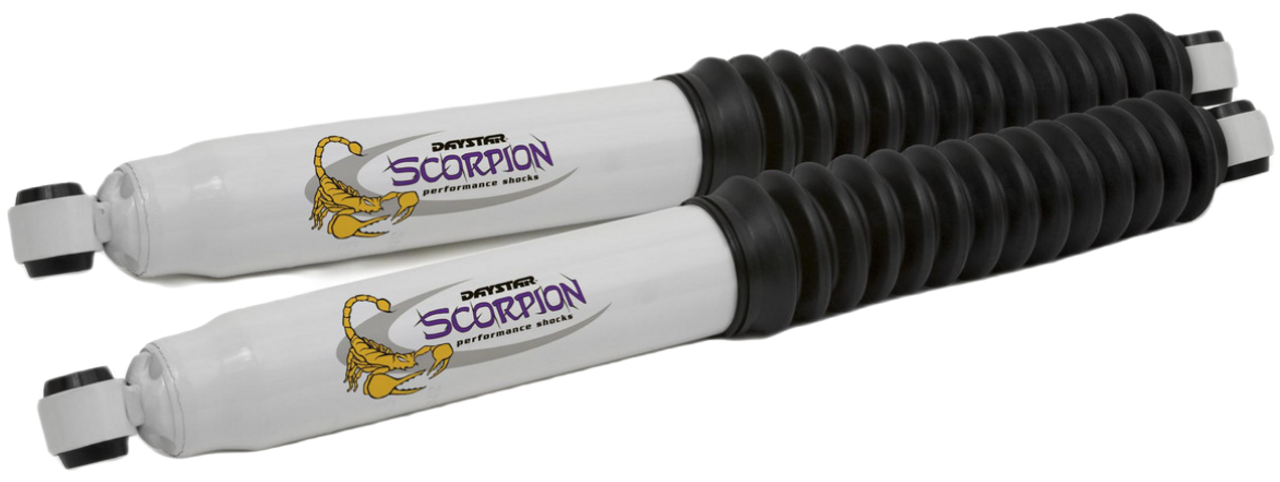 DAYSTAR KU01016 SCORPION PERFORMANCE SHOCK REAR (SOLD INDIVIDUALLY) 2005-2018 FORD F-250 / F-350 / F-450 4WD REAR SHOCK ABSORBER (USE WITH DAYSTAR KIT KF09119BK) DAYSTAR KU01016 SCORPION PERFORMANCE SHOCK REAR (SOLD INDIVIDUALLY) 2005-2018 FORD F-250 / F-350 / F-450 4WD REAR SHOCK ABSORBER (USE WITH DAYSTAR KIT KF09119BK)