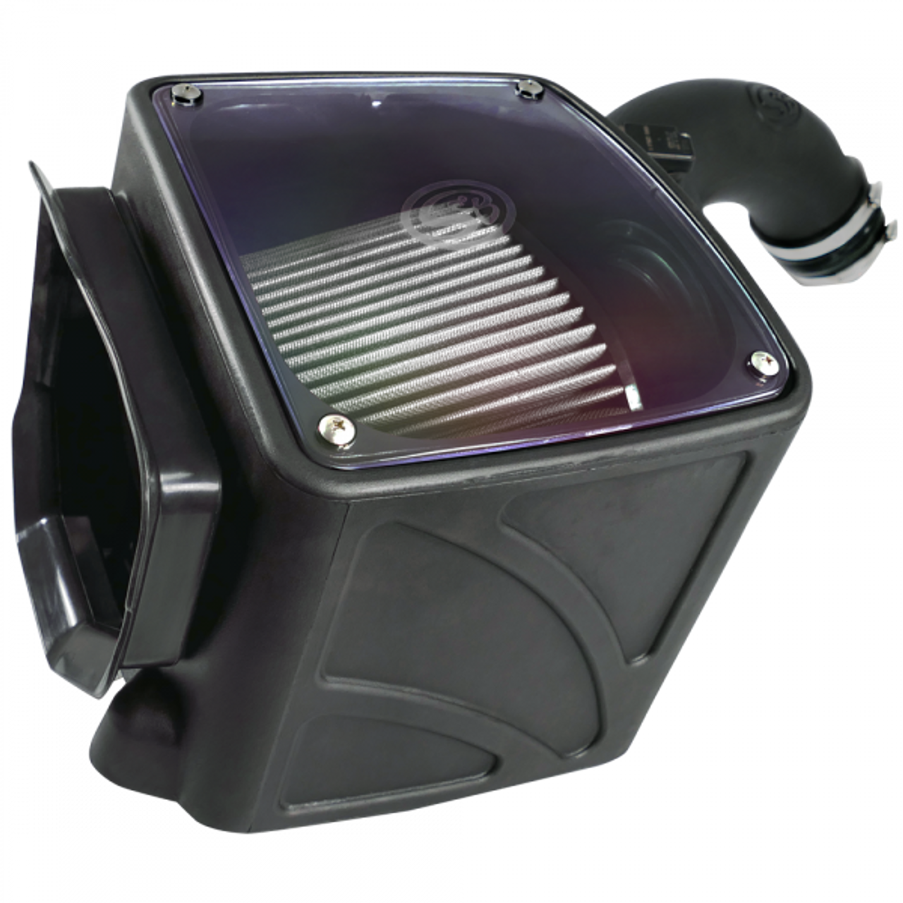 S&B FILTERS 75-5101D COLD AIR INTAKE DRY EXTENDABLE WHITE 2001-2004 GM/CHEVROLET DURAMAX 6.6L LB7 S&B FILTERS 75-5101D COLD AIR INTAKE DRY EXTENDABLE WHITE 2001-2004 GM/CHEVROLET DURAMAX 6.6L LB7