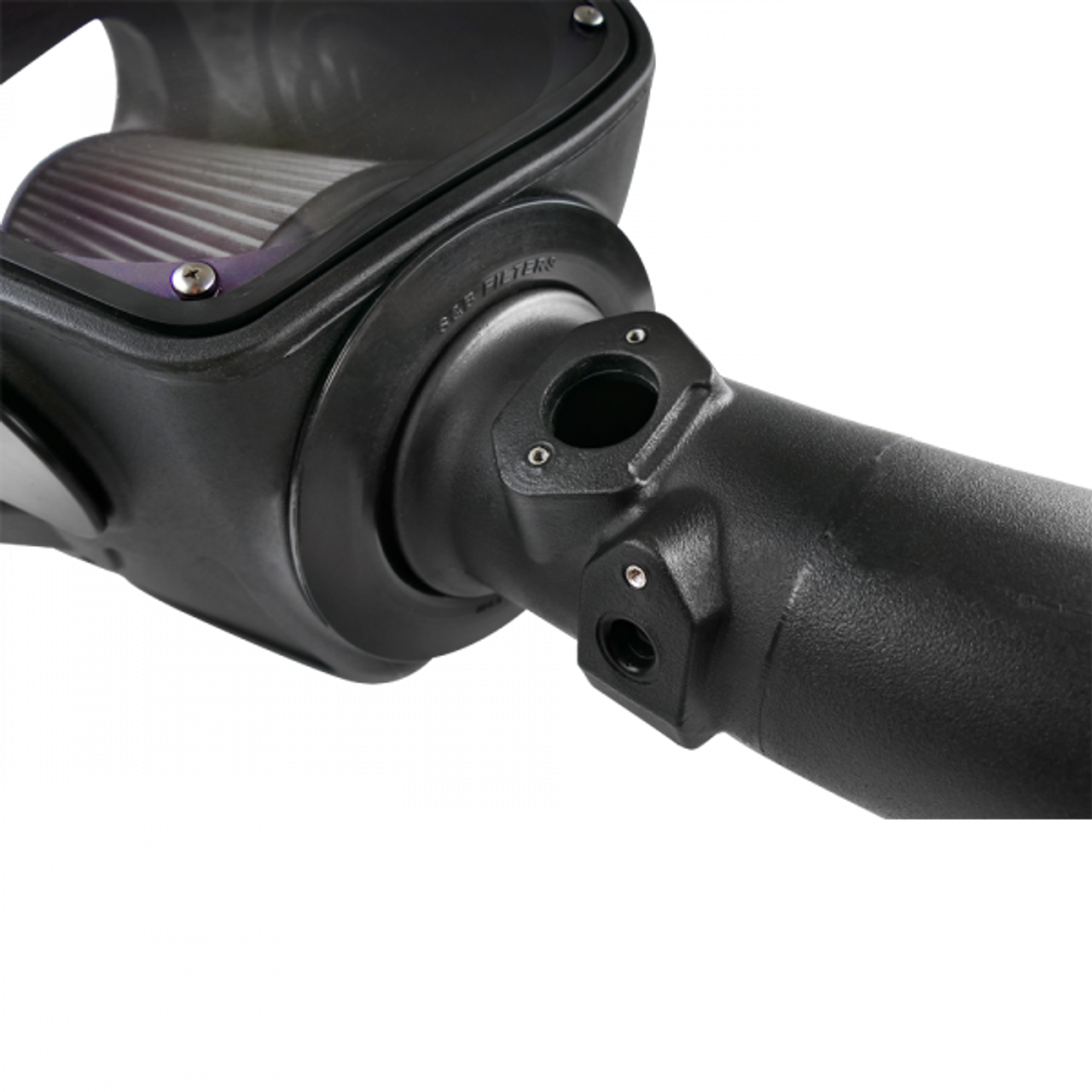 S&B FILTERS 75-5082D COLD AIR INTAKE DRY DRY EXTENDABLE WHITE 2016-2018 NISSAN TITAN, V8-5.0L CUMMINS