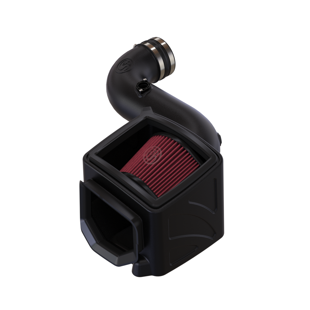 S&B FILTERS 75-5080 COLD AIR INTAKE COTTON CLEANABLE RED 2006-2007 GM/CHEVROLET DURAMAX 6.6L LLY/LBZ S&B FILTERS 75-5080 COLD AIR INTAKE COTTON CLEANABLE RED 2006-2007 GM/CHEVROLET DURAMAX 6.6L LLY/LBZ