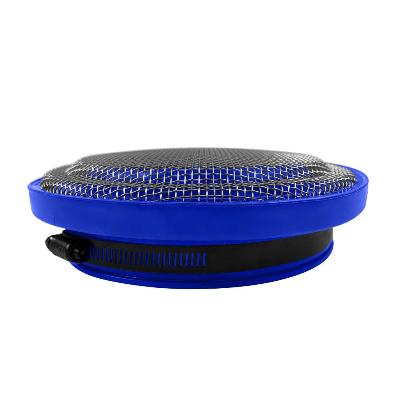 S&B FILTERS 77-3009 TURBO SCREEN 4.0 INCH BLUE STAINLESS STEEL MESH W/STAINLESS STEEL CLAMP