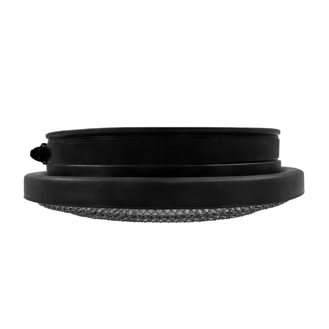 S&B FILTERS 77-3000 TURBO SCREEN 4.0 INCH BLACK STAINLESS STEEL MESH W/STAINLESS STEEL CLAMP