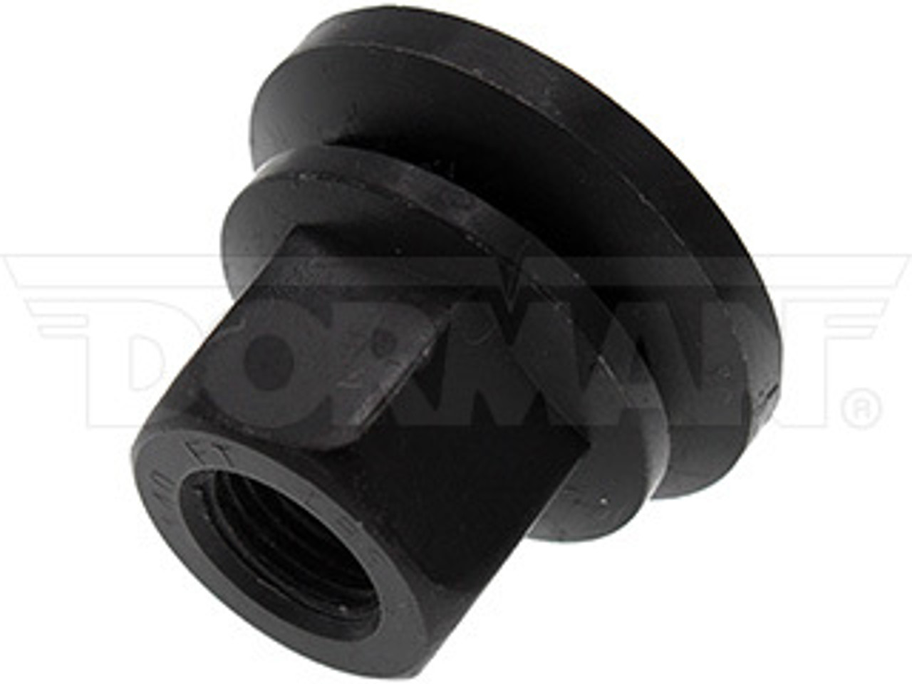 DORMAN 611-296.1 WHEEL LUG NUT - 9/16-18 (FLANGED FLAT FACE)  1994-2011 DODGE RAM 3500 | 2008-2011 DODGE RAM 4500 | 2008-2010 DODGE RAM 5500