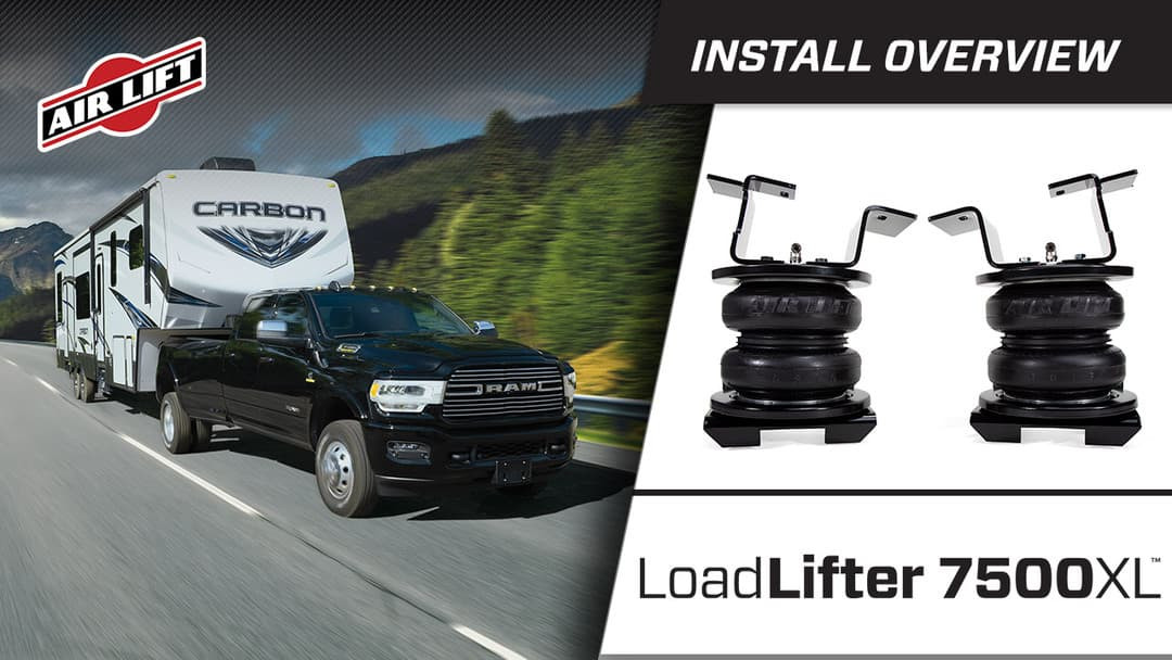 AIR LIFT 57231 LOADLIFTER 5000 AIR SPRING KIT FOR 2019-2024 RAM 3500 2WD/4WD