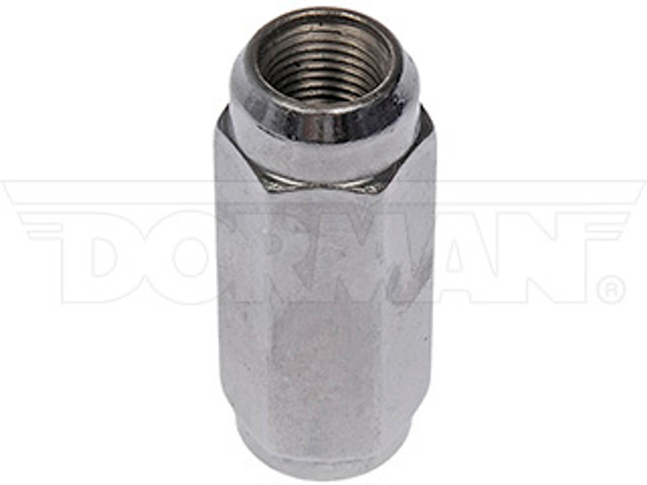 DORMAN 711-514 CHROME WHEEL LUG NUT - 9/16-18 (DUPLEX ACORN XL 4-PACK) 1994-2010 DODGE RAM 2500/3500 | 2008-2011 DODGE RAM 4500/5500 | 1980-1997 FORD F-250/350