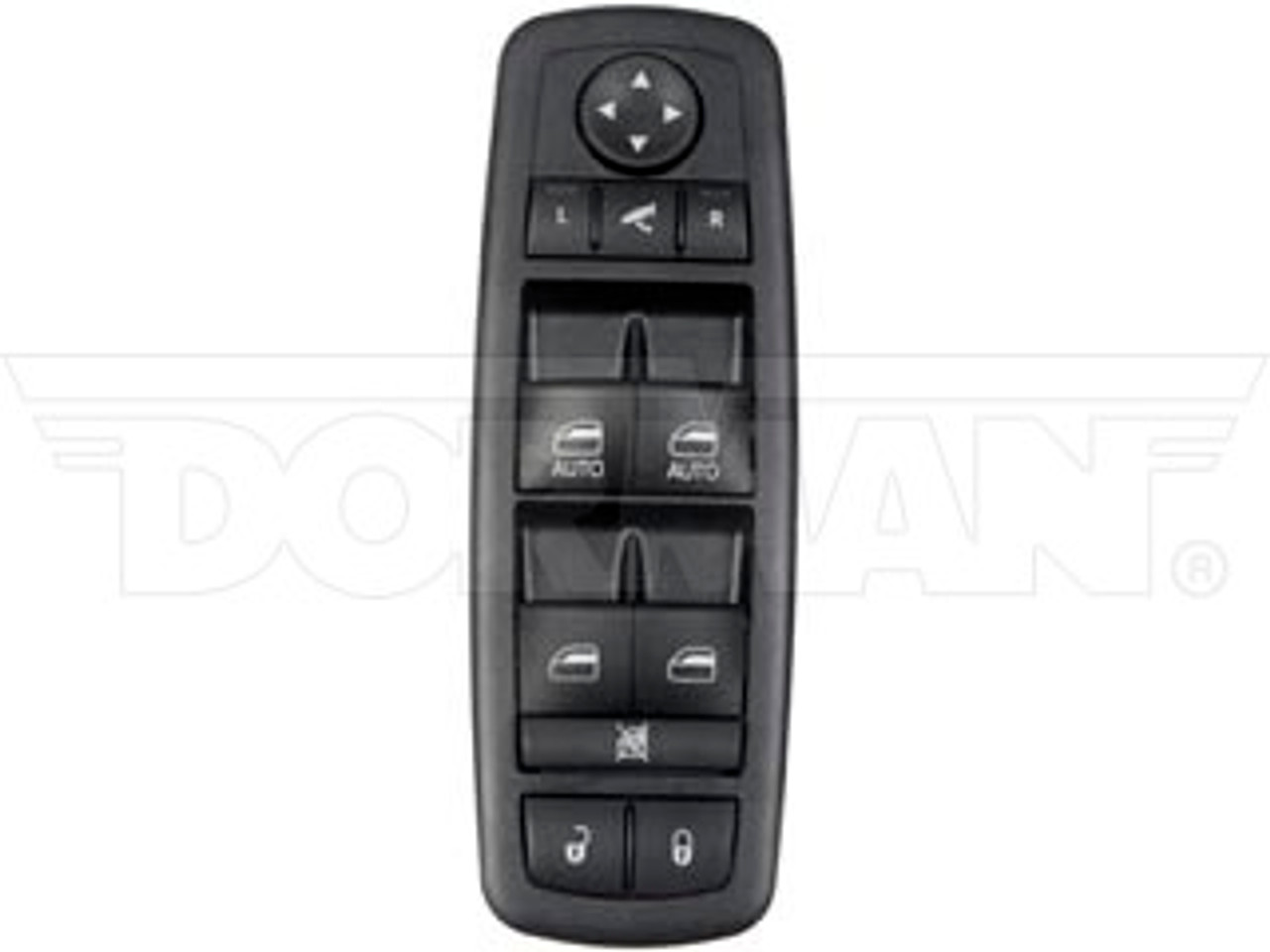 DORMAN 901-463 FRONT LEFT POWER WINDOW SWITCH (11-BUTTON) (WITH POWER FOLDING MIRRORS) 2013-2015 DODGE RAM 2500/3500/4500/5500