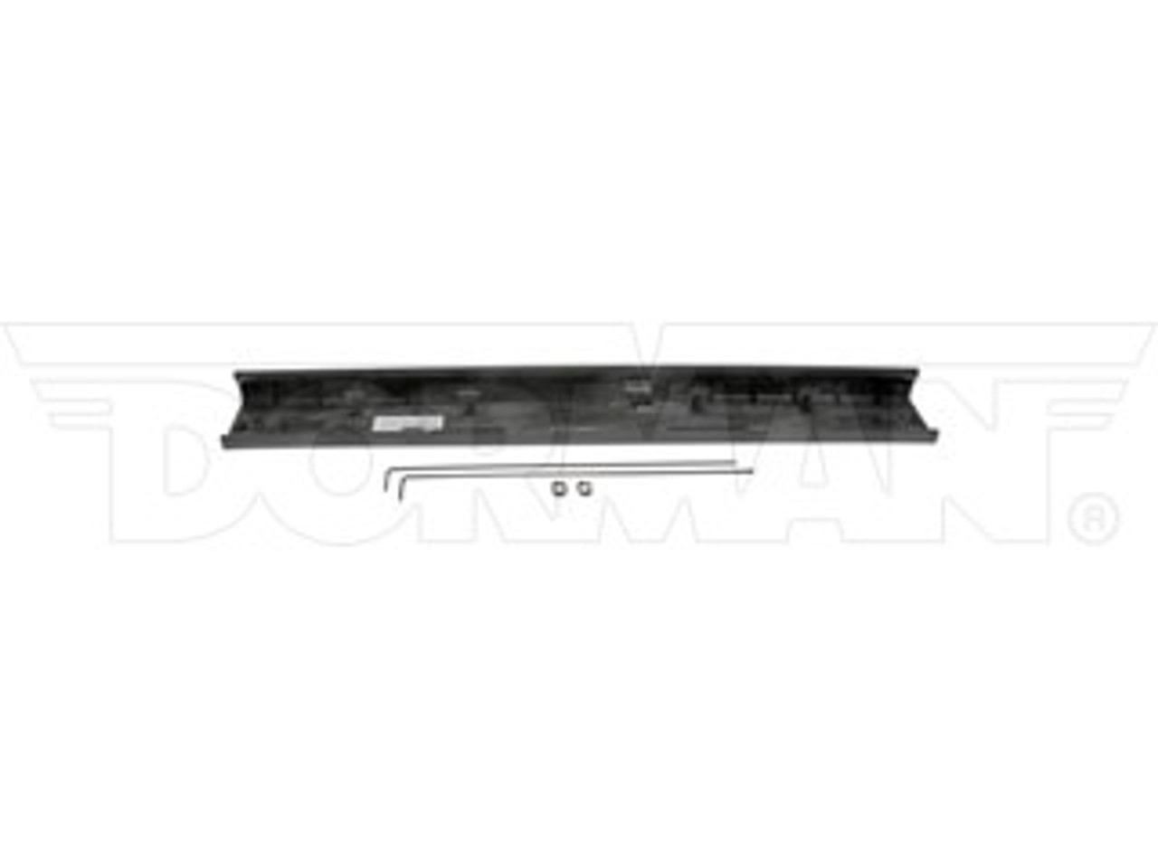 DORMAN 924-573 BLACK TAILGATE MOLDING (WITH FLEXIBLE STEP) 2008-2016 FORD F-250/350/450/550