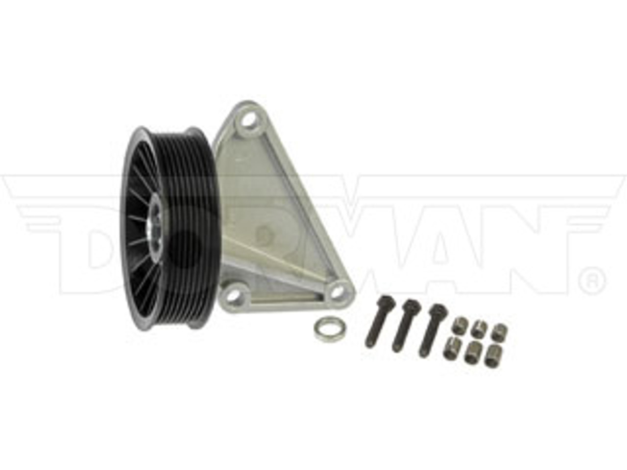 DORMAN 34180 A/C BYPASS PULLEY (8-GROOVE) 1994-1997 FORD 7.3L POWERSTROKE