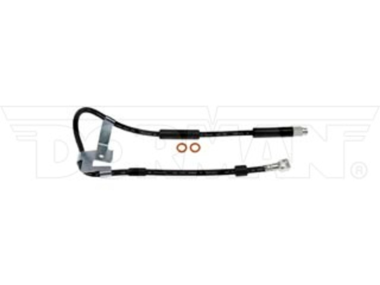 DORMAN H380541 HYDRAULIC BRAKE HOSE (FRONT LEFT) (2-WHEEL ABS) (WITHOUT BRACKET ON INLET SIDE) 1994-1999 DODGE RAM 2500/3500 4WD