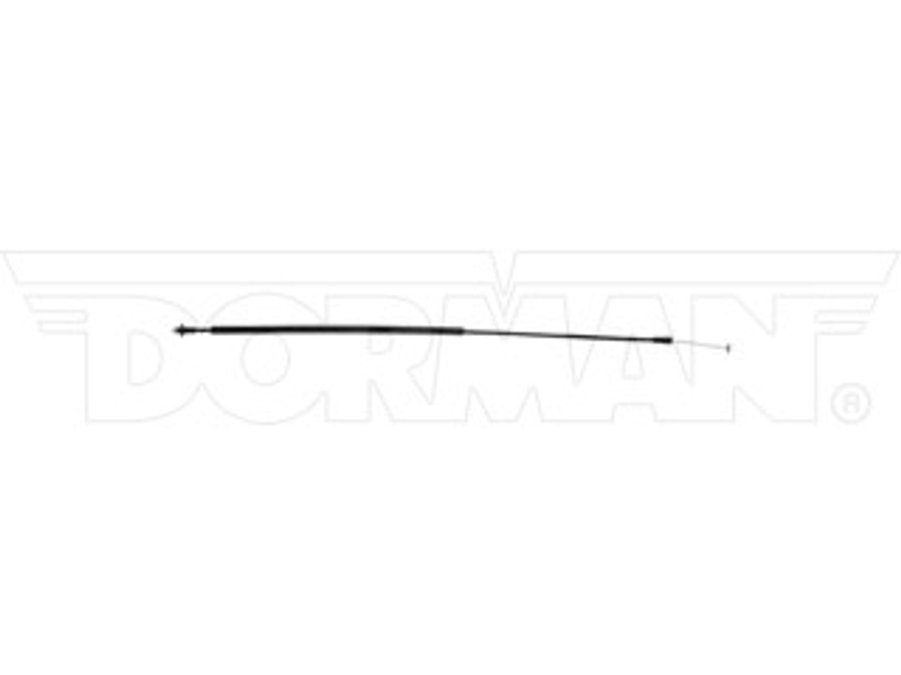 DORMAN 924-370 DOOR LATCH RELEASE CABLE (REAR LEFT/RIGHT) 1998-2002 DODGE RAM 2500/3500 QUAD CAB