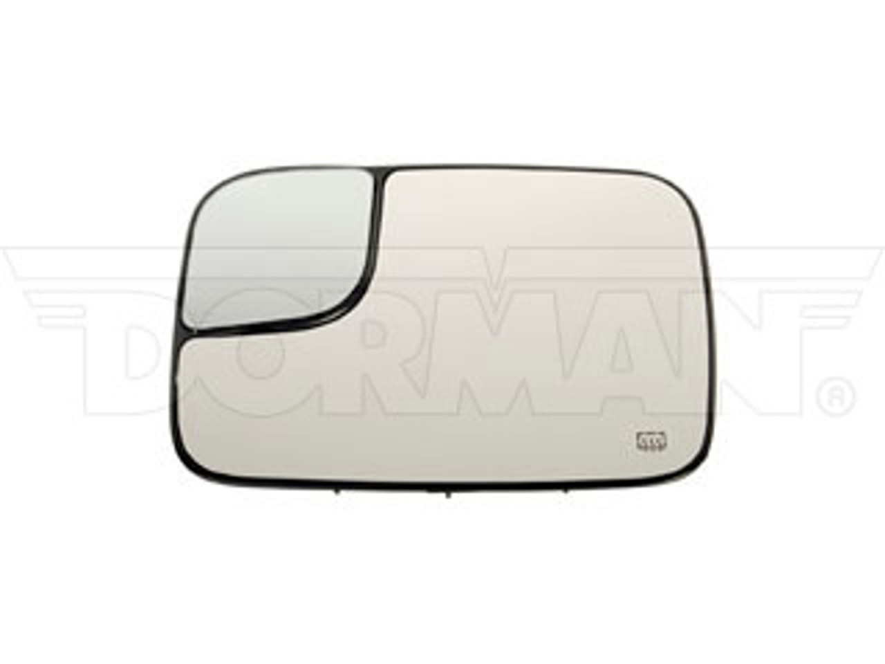 DORMAN 56272 HEATED PLASTIC BACKED MIRROR (LEFT) (POWER/FOLD AWAY WITH TRAILER TOW PACKAGE) 2003-2005 DODGE RAM 2500/3500