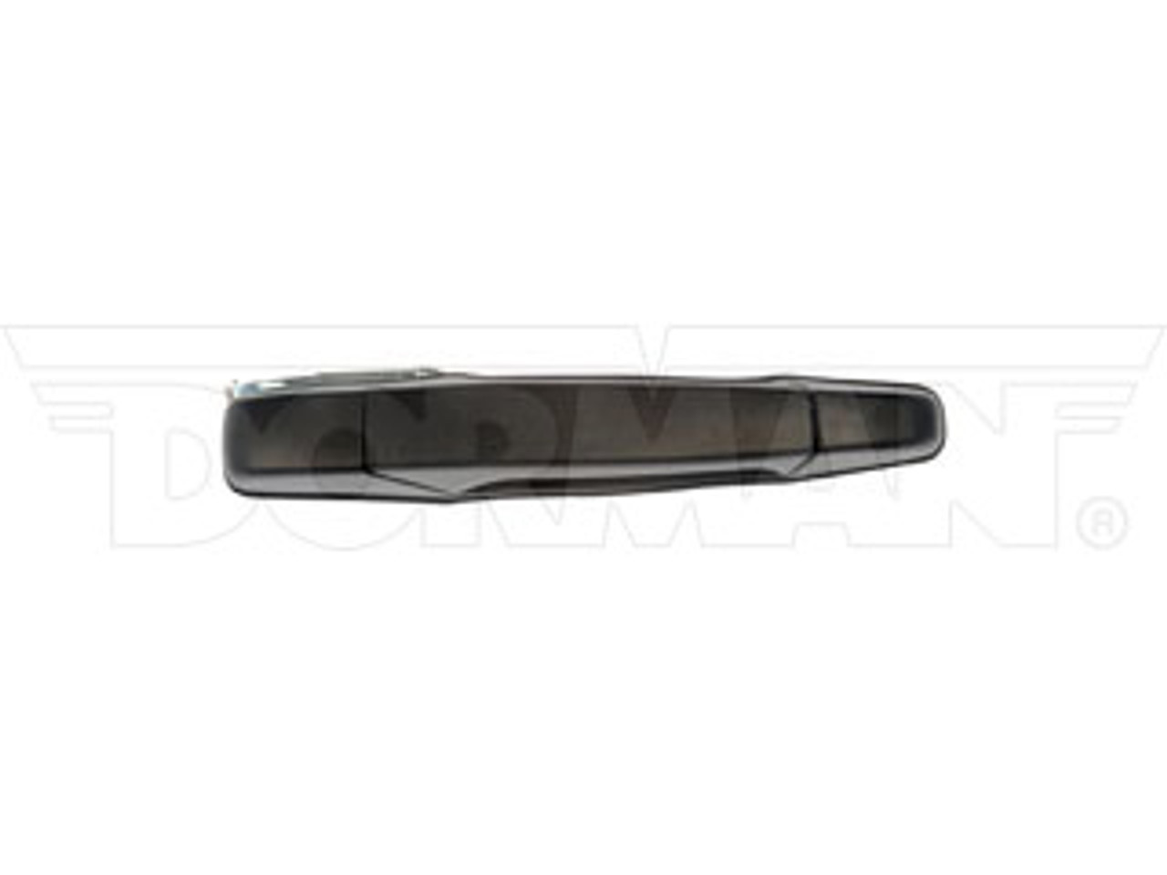 DORMAN 80575 TEXTURED BLACK EXTERIOR DOOR HANDLE (REAR RIGHT) (CREW CAB) (WITHOUT CHROME LEVER) 2007.5-2014 GM SILVERADO/SIERRA 2500HD/3500HD