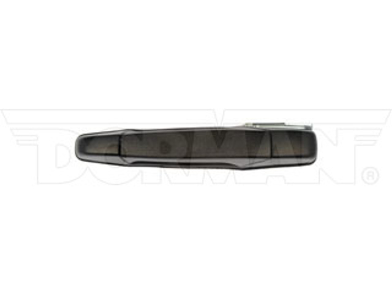 DORMAN 80120 TEXTURED BLACK EXTERIOR DOOR HANDLE (REAR LEFT) (CREW CAB) (WITHOUT CROME LEVER) 2007.5-2014 GM SILVERADO/SIERRA 2500HD/3500HD
