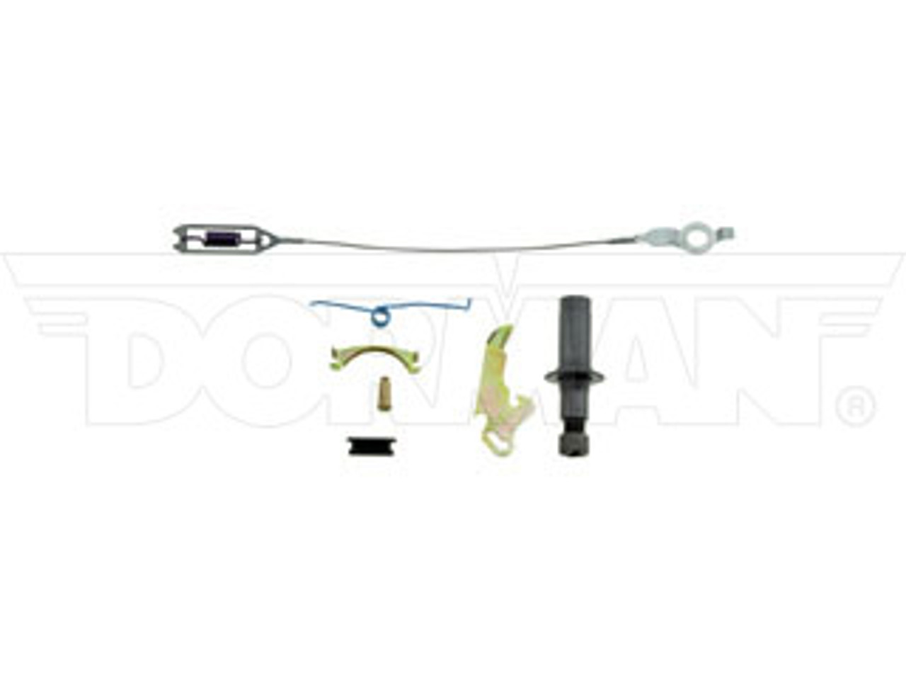 DORMAN HW2598 DRUM BRAKE SELF ADJUSTER REPAIR KIT (REAR LEFT) 2000-2003 DODGE RAM 2500/3500 (12" BRAKES) | 1986-1993 DODGE D/W 250/350 | 1975-1997 FORD F-250/350