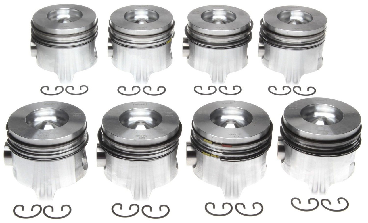 MAHLE 224-3163WR.020 PISTON WITH RINGS (.020) FOR 94-03 FORD POWERSTROKE