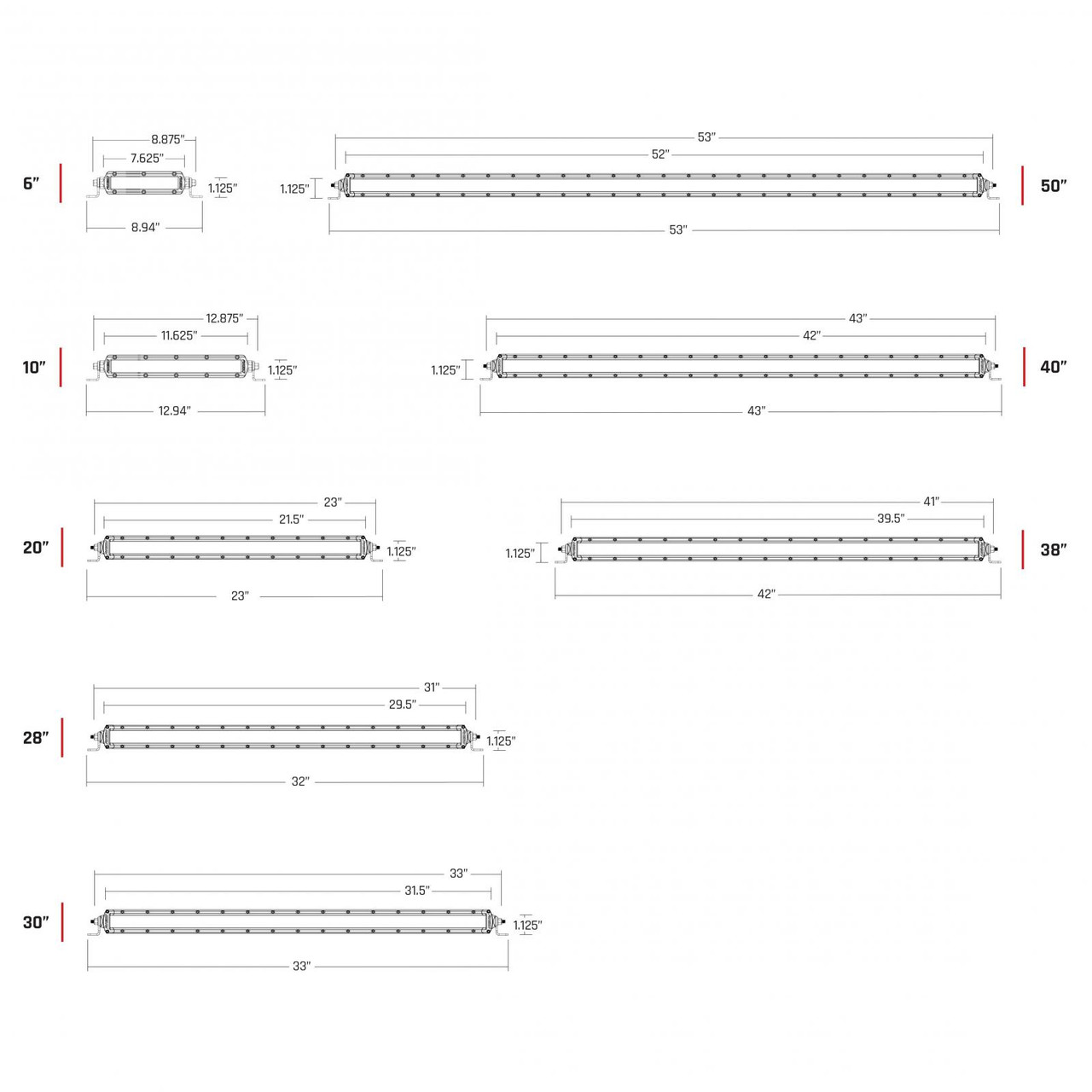 RIGID INDUSTRIES 910222 SR-SERIES 10 INCH SPOT AMBER SR-SERIES PRO