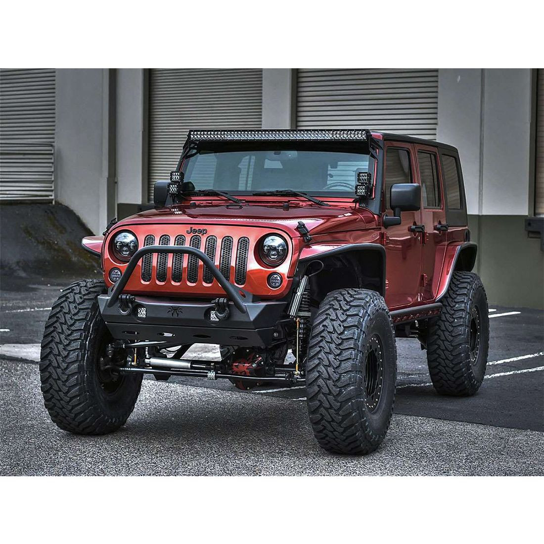 RIGID INDUSTRIES 40131 07-15 JEEP JK BROW LIGHT MOUNT E-SERIES PRO
