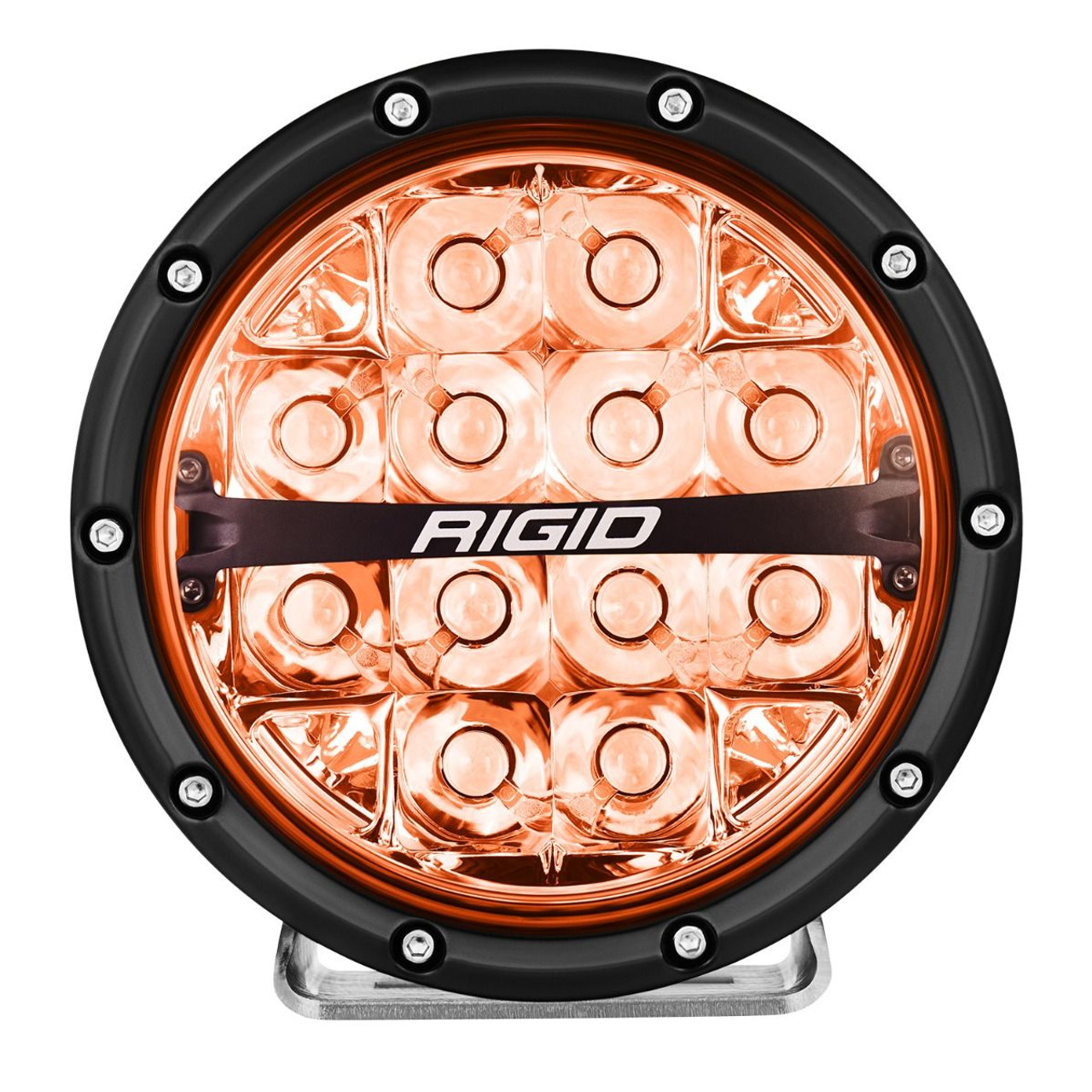 RIGID INDUSTRIES 36412 360-SERIES 6 INCH OFF-ROAD LAMP SPOT BEAM RGBW BACKLIGHT SET OF 2