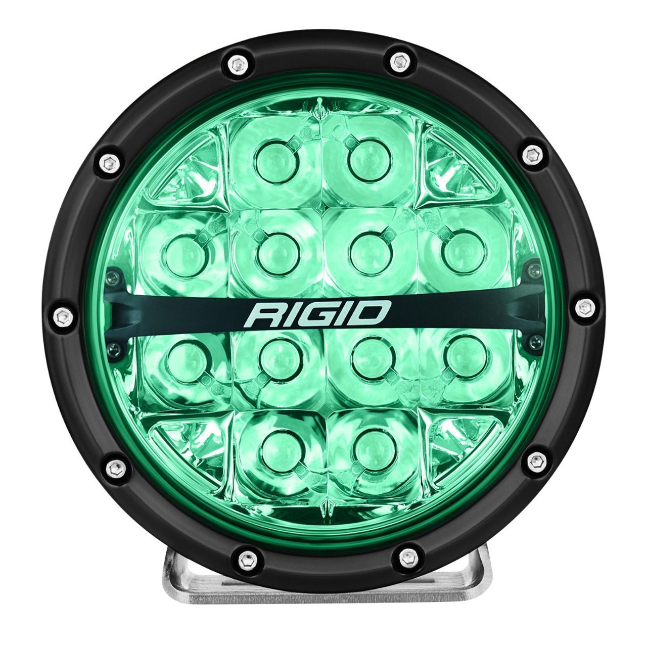 RIGID INDUSTRIES 36412 360-SERIES 6 INCH OFF-ROAD LAMP SPOT BEAM RGBW BACKLIGHT SET OF 2