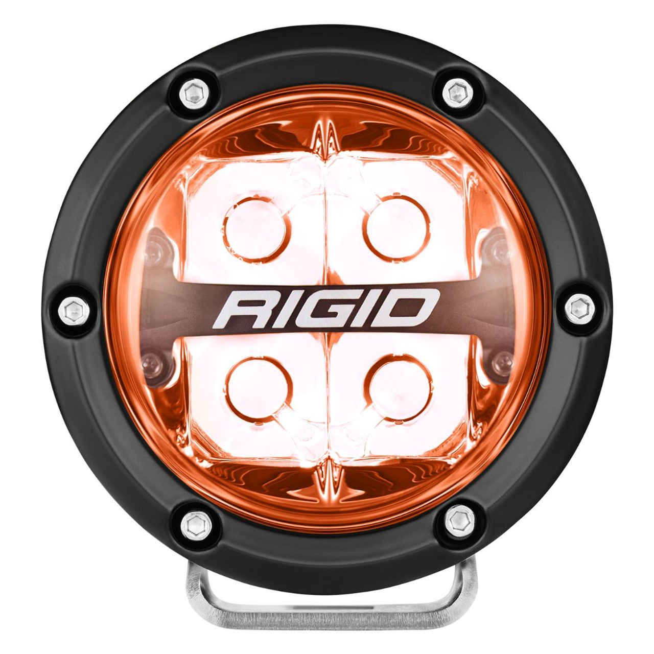 RIGID INDUSTRIES 36402 360-SERIES 4 INCH OFF-ROAD LAMP SPOT BEAM RGBW BACKLIGHT SET OF 2