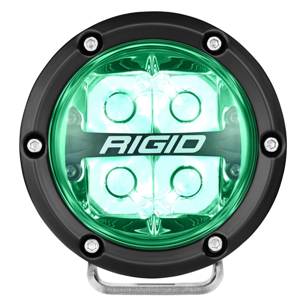RIGID INDUSTRIES 36402 360-SERIES 4 INCH OFF-ROAD LAMP SPOT BEAM RGBW BACKLIGHT SET OF 2