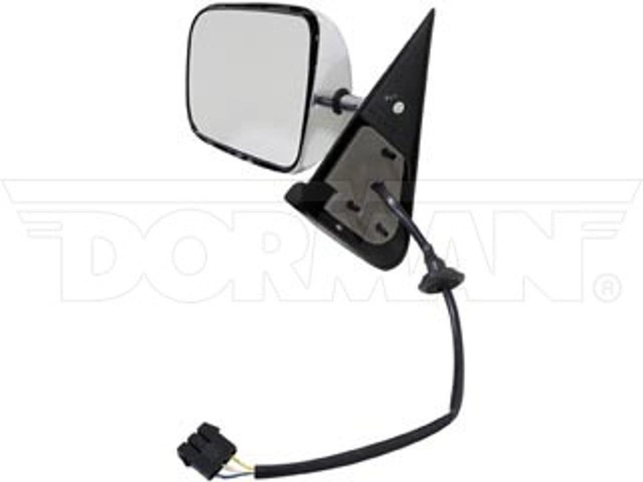 DORMAN 955-248 CHROME POWER SIDE VIEW MIRROR (LEFT) 1994-1997 DODGE RAM 2500/3500