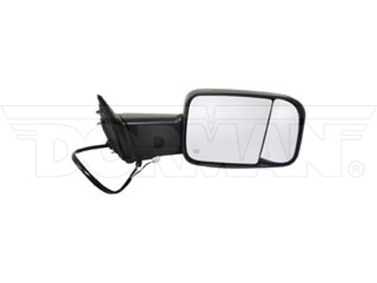 DORMAN 955-1677 POWER FLIP UP TOWING MIRROR (RIGHT) (WITH TRAILER TOW PACKAGE) (MANUAL FOLDING) 2010-2012 DODGE RAM 2500/3500