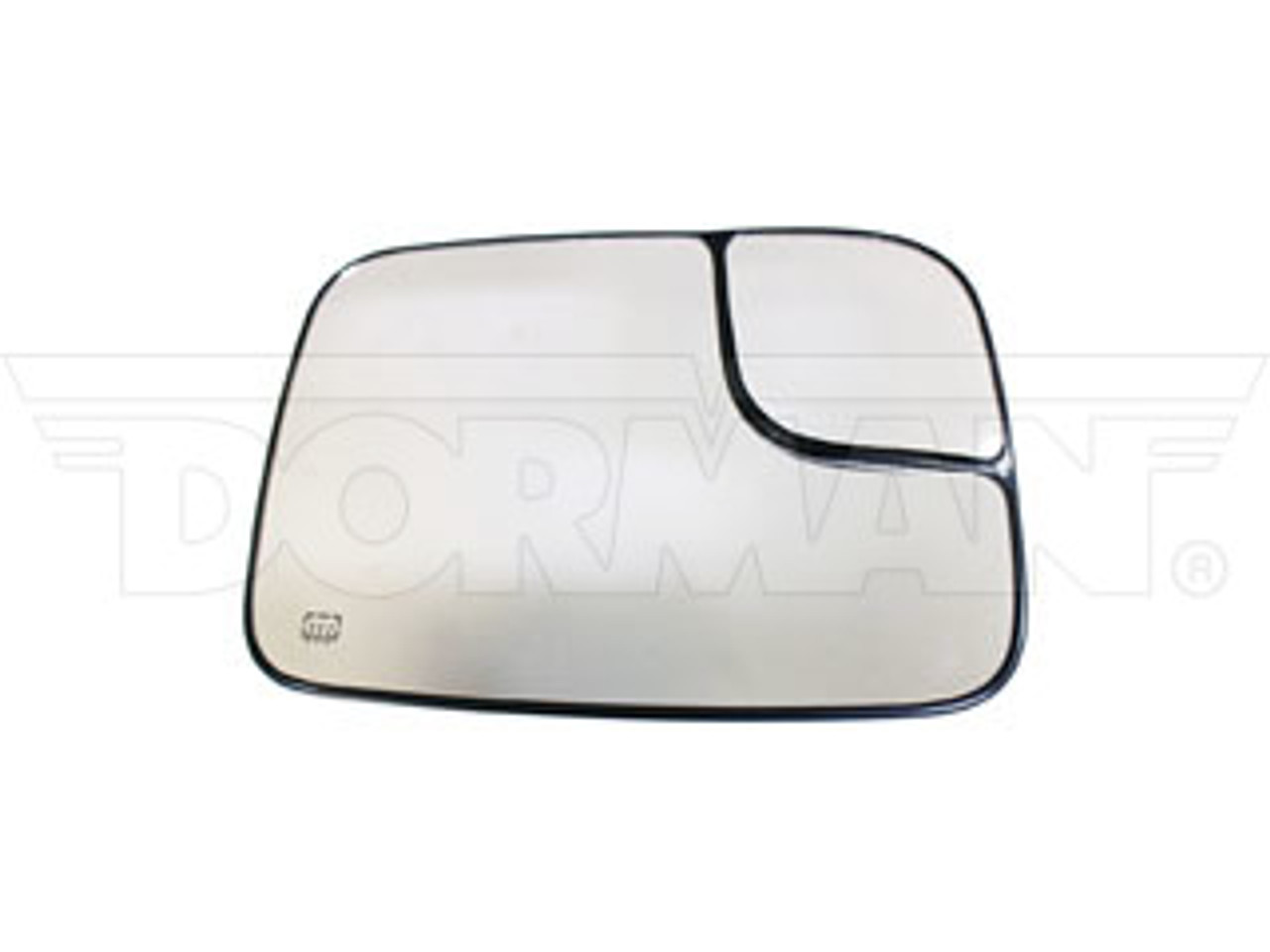 DORMAN 56277 HEATED PLASTIC BACKED MIRROR (RIGHT) (POWER/FOLD AWAY WITH TRAILER TOW PACKAGE) 2007-2009 DODGE RAM 2500/3500