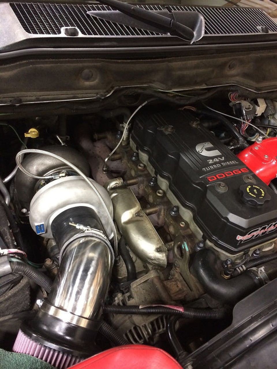 ON 3 0307TT-1 COMPOUND TURBO KIT FOR 03-07 DODGE CUMMINS 5.9L ON 3 0307TT-1 COMPOUND TURBO KIT FOR 03-07 DODGE CUMMINS 5.9L