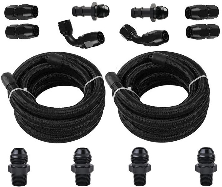 CPP HEAVY DUTY 48RE TRANSMISSION OEM REPLACEMENT LINE KIT FOR 03-07 DODGE RAM DIESEL