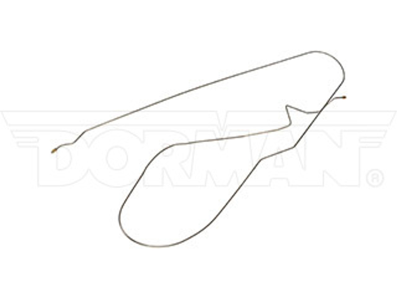 DORMAN 919-038 STAINLESS STEEL BRAKE LINE KIT (96" BED) (REAR DRUM BRAKES) (2-WHEEL ABS) 2001 DODGE RAM 3500 QUAD CAB RWD