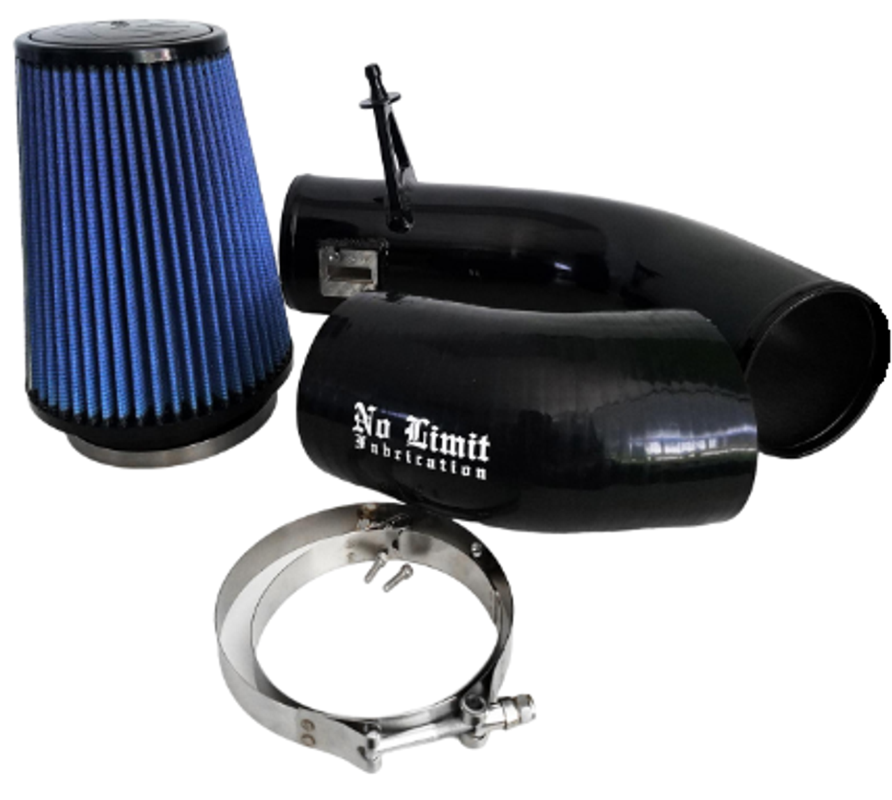 NO LIMIT FAB 67CAIBO17 BLACK COLD AIR INTAKE WITH OILED FILTER FOR 17-24 FORD POWERSTROKE 6.7L NO LIMIT FAB 67CAIBO17 BLACK COLD AIR INTAKE WITH OILED FILTER FOR 17-24 FORD POWERSTROKE 6.7L