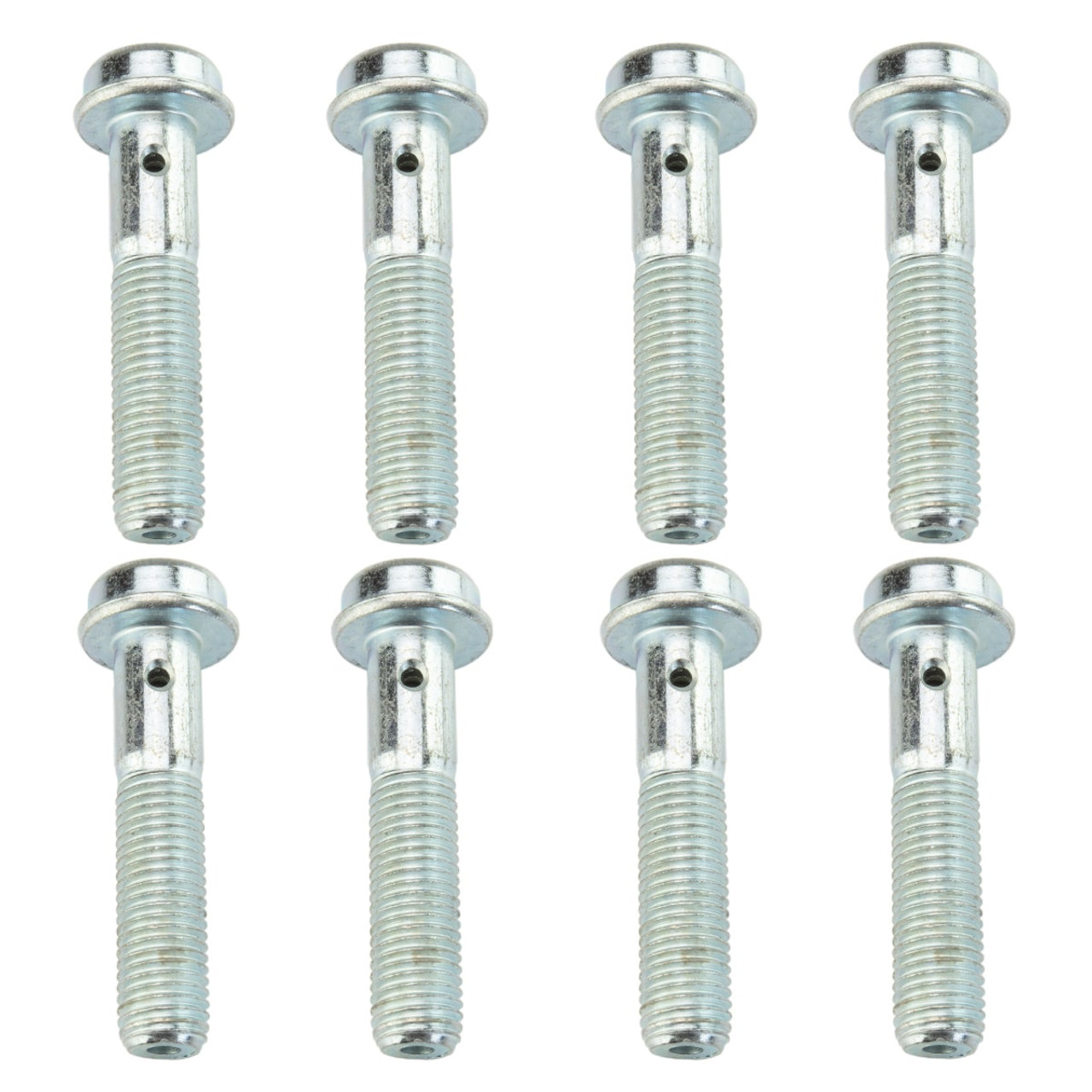 INDUSTRIAL INJECTION 412604 GM INJECTOR RETURN LINE BOLT KIT — 2001–2004 6.6L LB7 DURAMAX (SET OF 8)