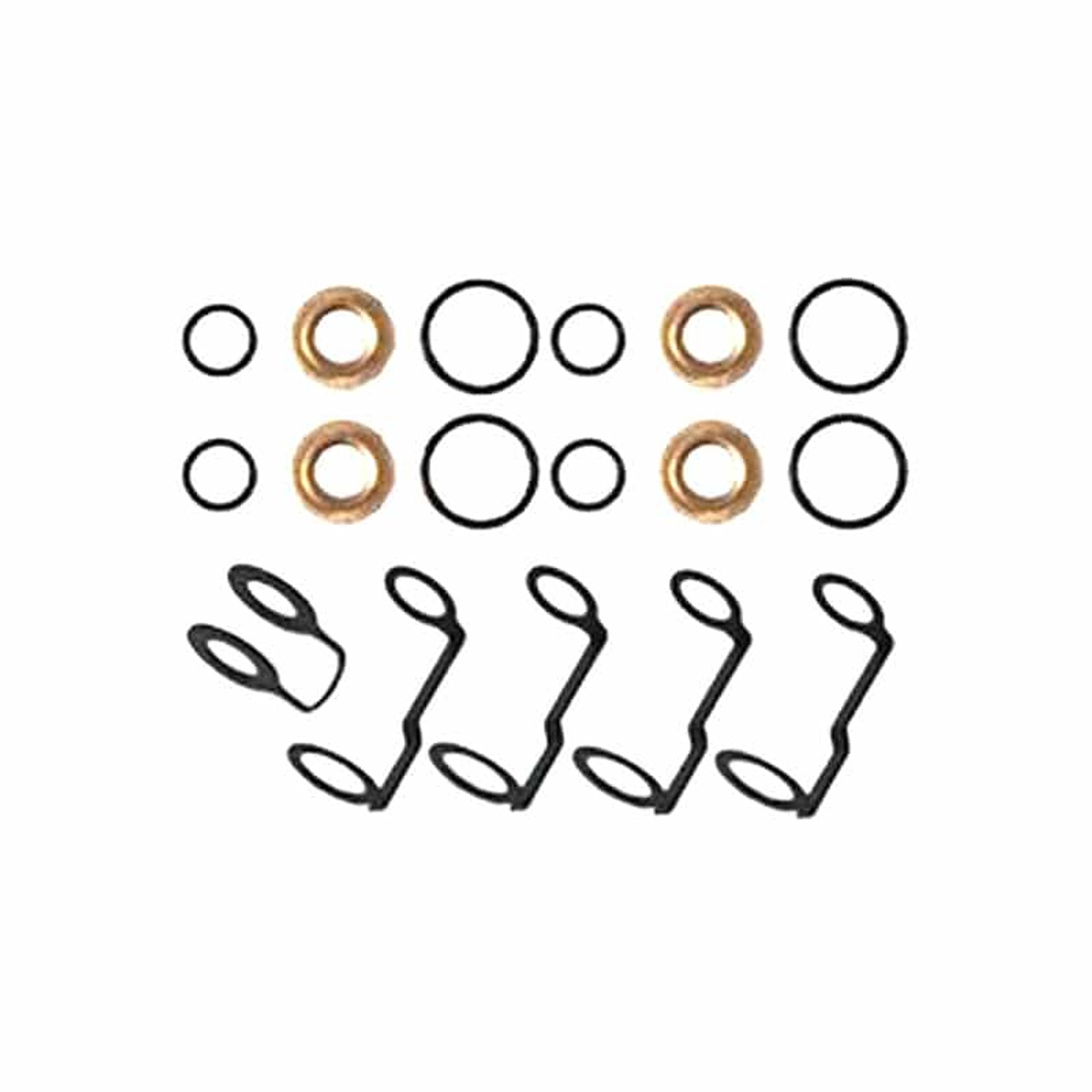 INDUSTRIAL INJECTION RTF26402 LB7 INJECTOR & RETURN KIT — 2001–2004 GM 6.6L DURAMAX (SERVICES 4 INJECTORS) INDUSTRIAL INJECTION RTF26402 LB7 INJECTOR & RETURN KIT — 2001–2004 GM 6.6L DURAMAX (SERVICES 4 INJECTORS)