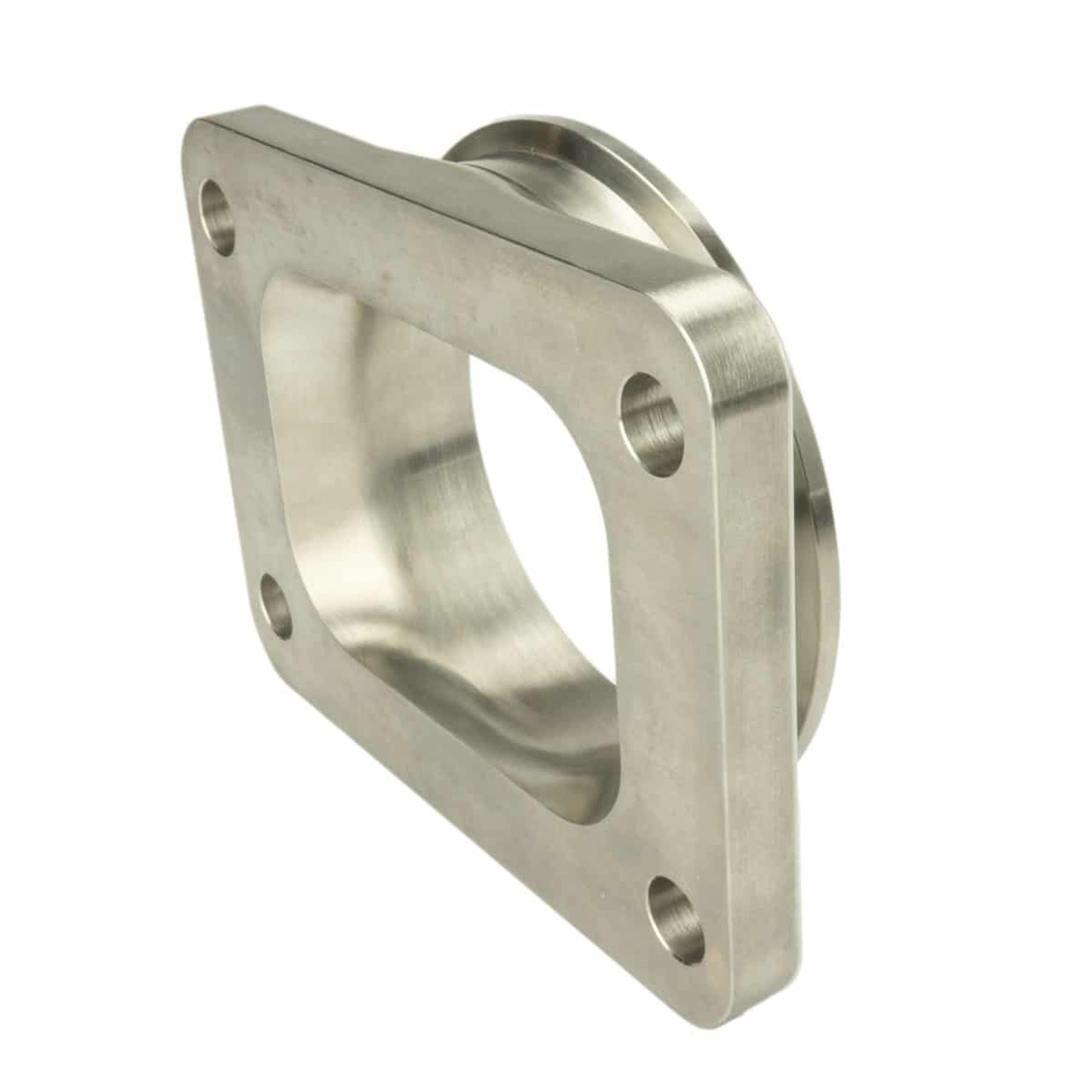 INDUSTRIAL INJECTION 1D1149 FLANGE-TO-V-BAND KIT FOR GARRETT GT55/G57 T6 TURBOS — UNIVERSAL LARGE-FRAME OUTLET ADAPTER