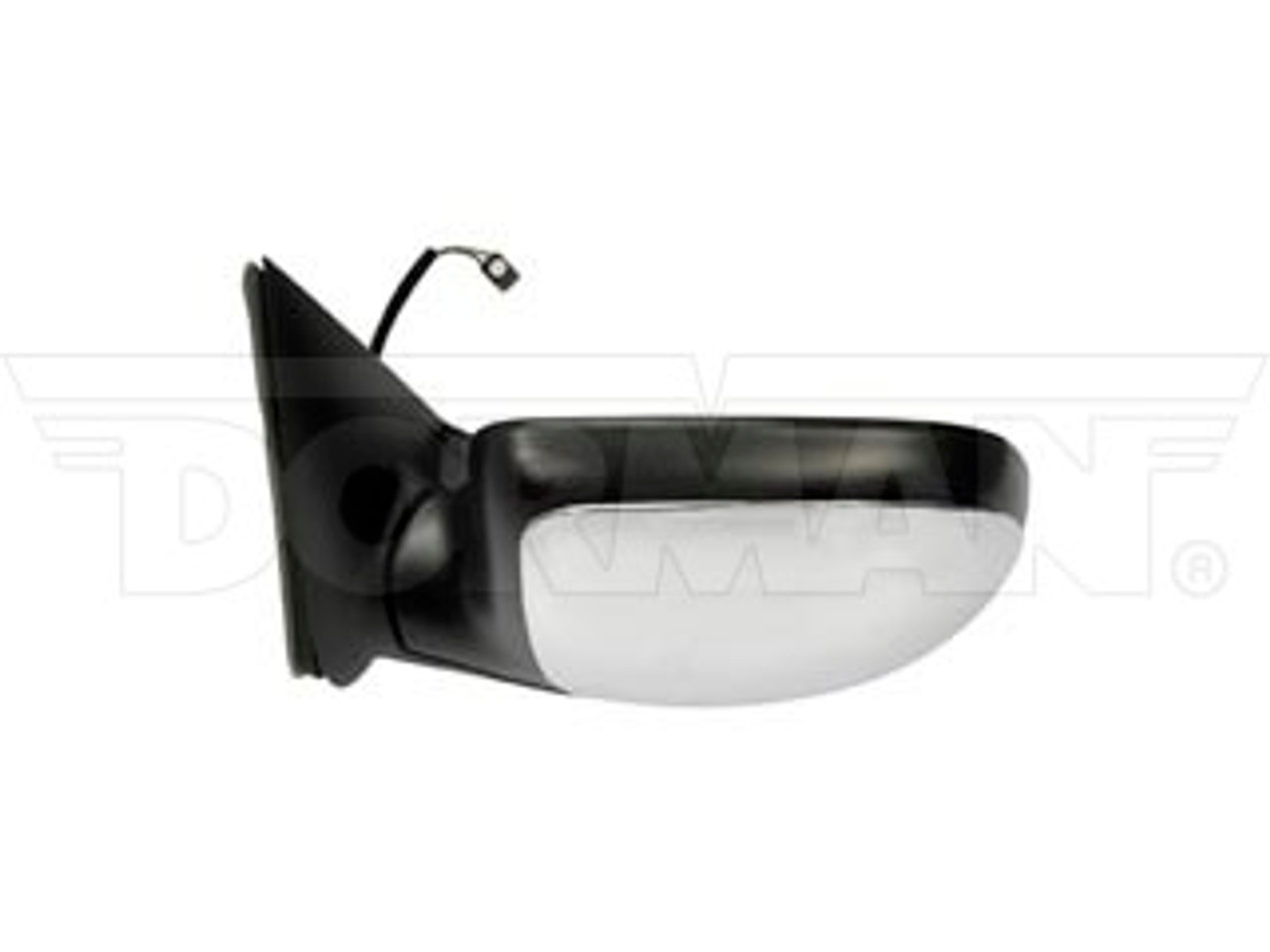 DORMAN 955-064 SIDE VIEW MIRROR WITH CHROME COVER (LEFT) (POWER/HEATED MIRRORS) 2001-2002 GM SILVERADO/SIERRA 2500HD/3500HD