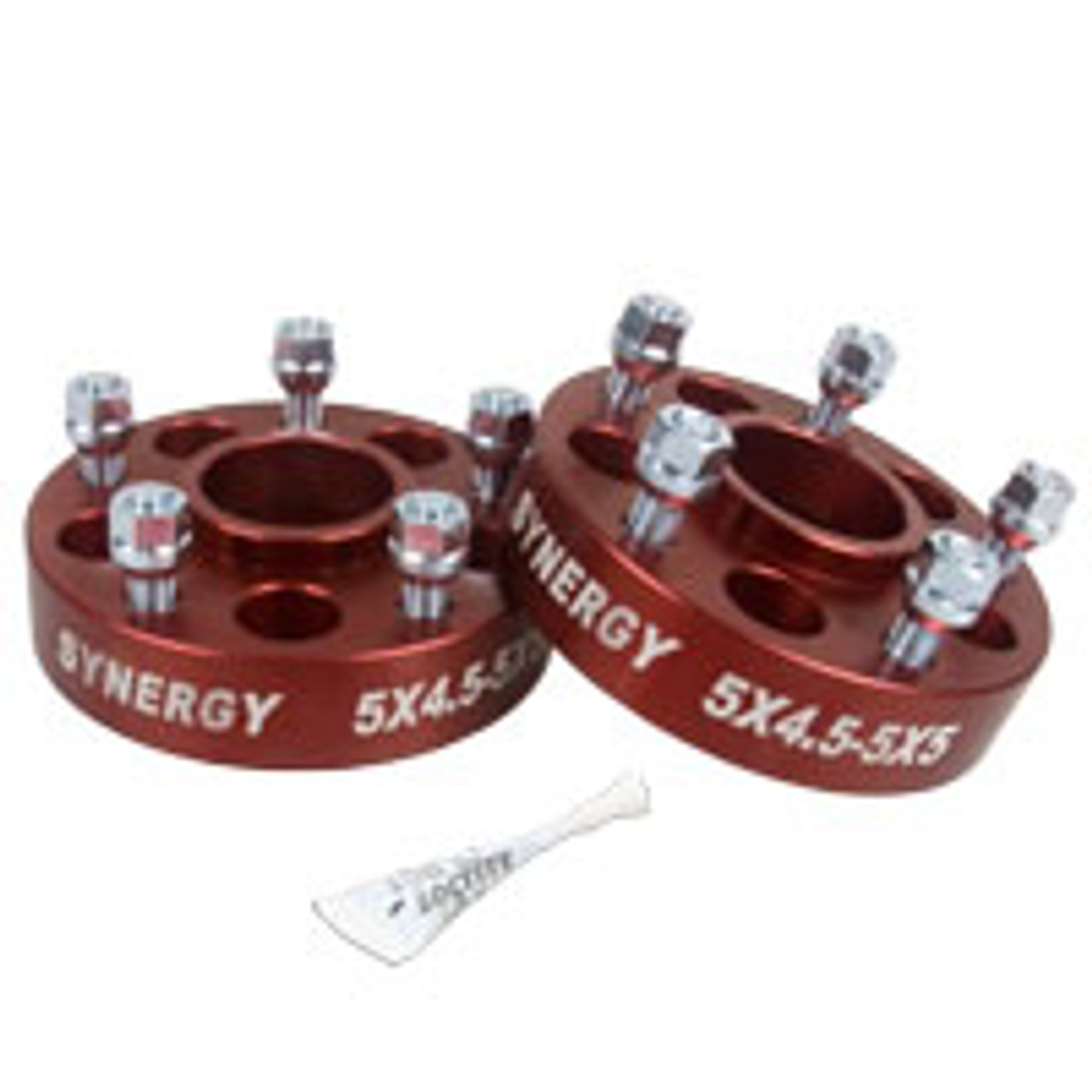 SYNERGY 4112-5-45-50-H HUB CENTRIC WHEEL ADAPTERS 5X4.5 TO 5X5 1.50 INCH WIDTH