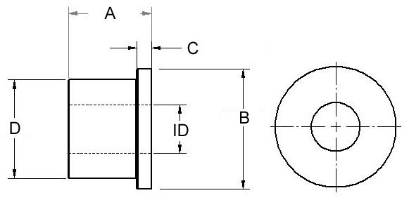 SYNERGY 4305-01 1.875 INCH UNIVERSAL BUSHING HALF