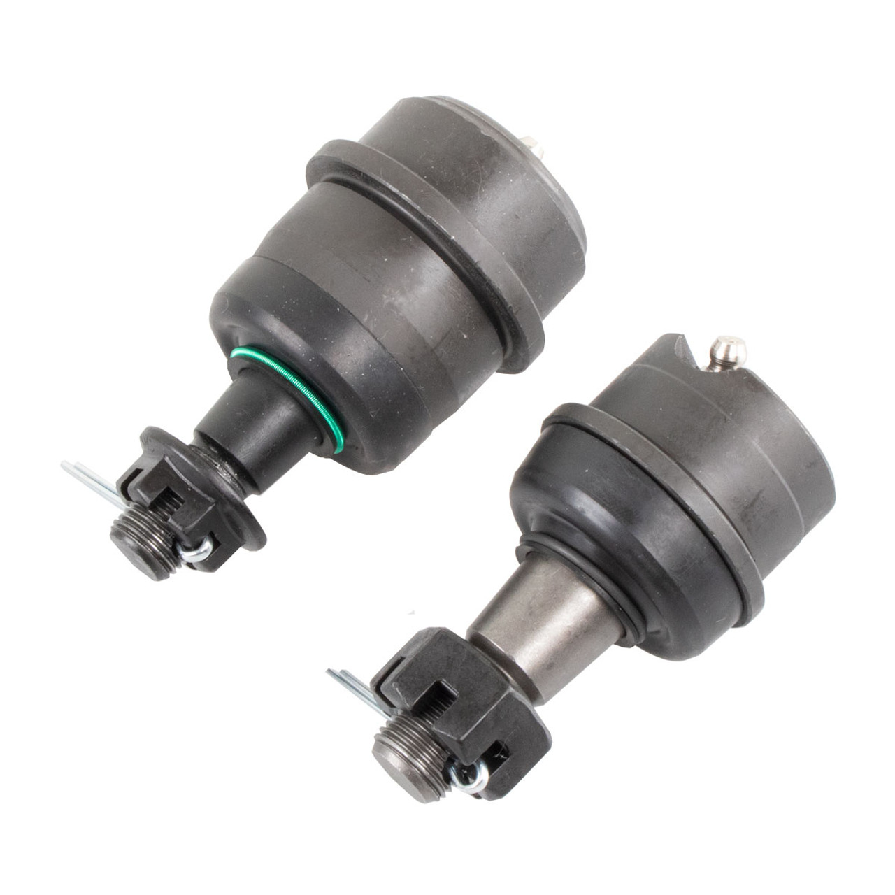 SYNERGY 8012-6004 HD NON-KNURLED FRONT BALL JOINT SET DANA 30/44 1 UPPER 1 LOWER FOR JEEP JK/WJ