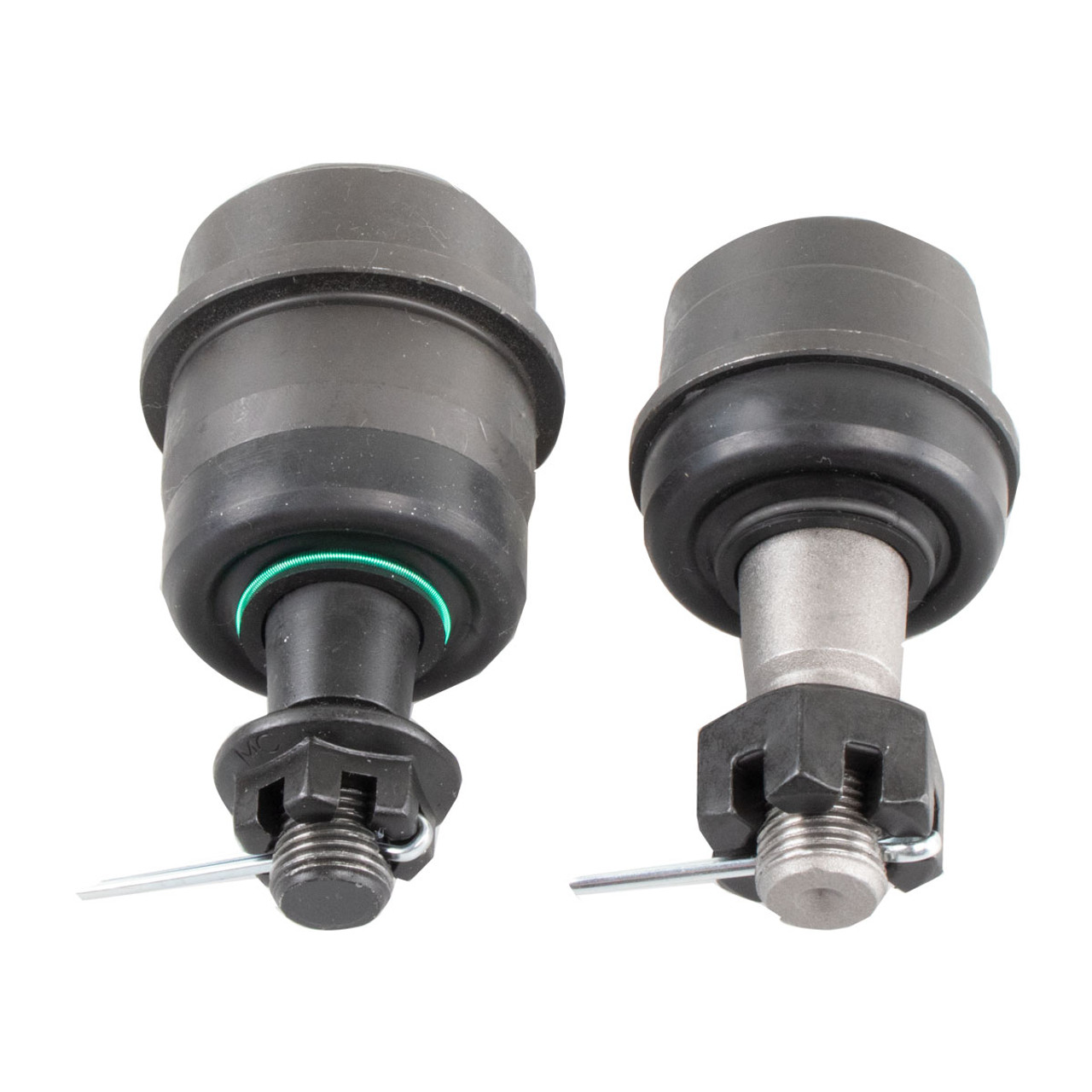SYNERGY 4140-6004 HD NON-KNURLED FRONT BALL JOINT SET DANA 30/44 1 UPPER 1 LOWER FOR JEEP TJ/TJL/YJ/XJ/ZJ