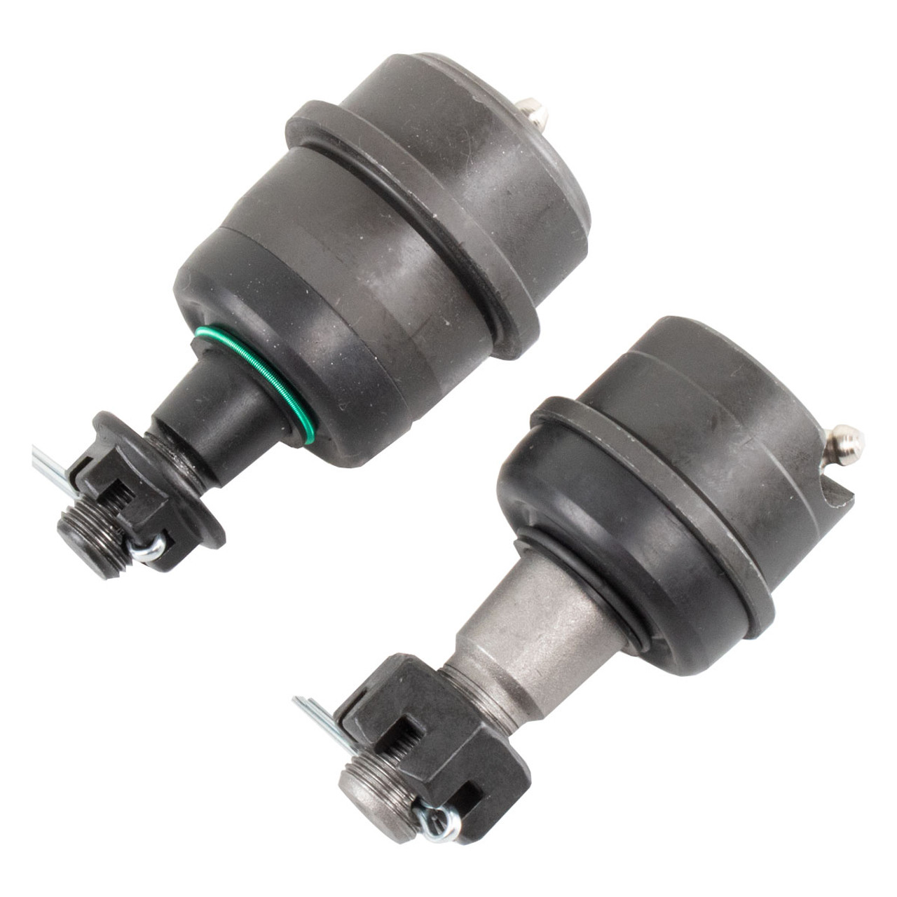SYNERGY 4140-6004 HD NON-KNURLED FRONT BALL JOINT SET DANA 30/44 1 UPPER 1 LOWER FOR JEEP TJ/TJL/YJ/XJ/ZJ