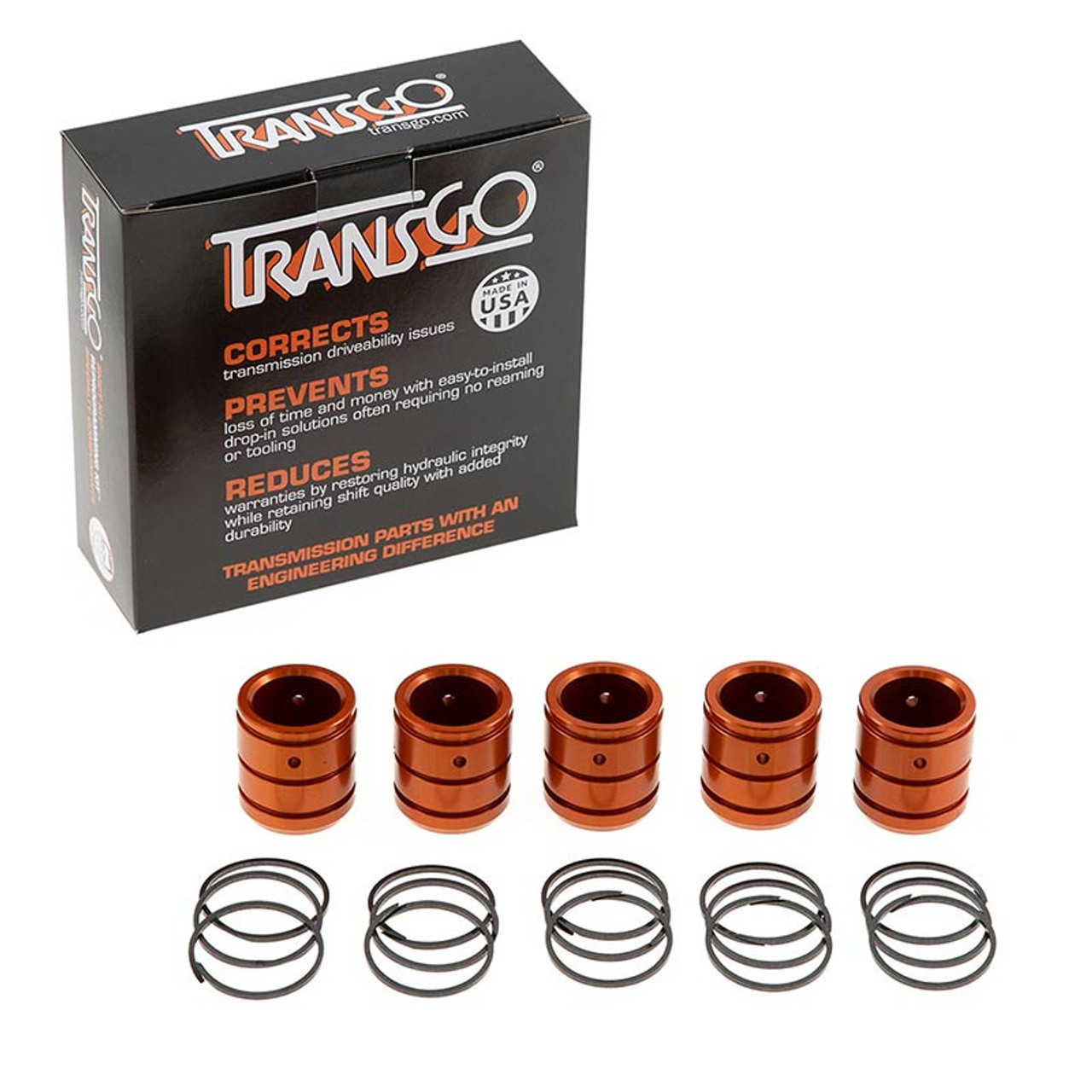 TRANSGO RFE-ACMPST-KIT BILLET ACCUMULATOR PISTON KIT FOR 07.5-18 DODGE RAM WITH 68RFE TRANSMISSION
